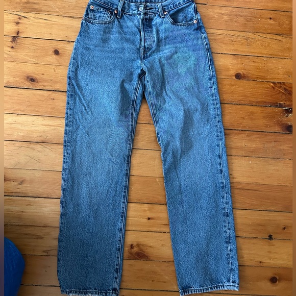 Levi’s 501 90s jeans women’s 25 x 31 blue - Picture 2 of 8